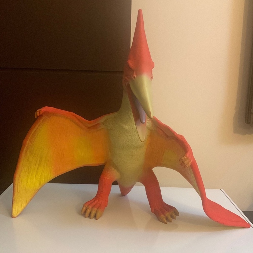 Toys R Us 18" Jumbo Animal Planet Plastic Pterodactyl Educational Dinosaur
